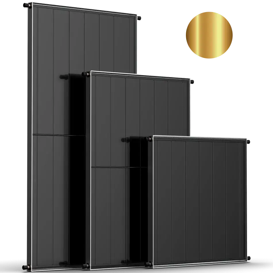 Placa para Aquecedor Solar - Coletor 2x1m Cobre