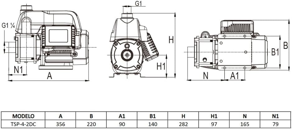 bomba de Pressurização
